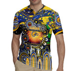 Personalised NAIDOC Week 2025 Eagles Football Rugby Jersey Aboriginal Dot Painting