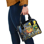 NAIDOC Week 2025 Eagles Football Shoulder Handbag Aboriginal Dot Painting