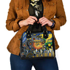 NAIDOC Week 2025 Eagles Football Shoulder Handbag Aboriginal Dot Painting