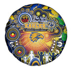 NAIDOC Week 2025 Eagles Football Spare Tire Cover Aboriginal Dot Painting