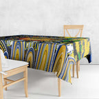 NAIDOC Week 2025 Eagles Football Tablecloth Aboriginal Dot Painting