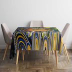 NAIDOC Week 2025 Eagles Football Tablecloth Aboriginal Dot Painting