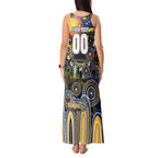 Personalised NAIDOC Week 2025 Eagles Football Tank Maxi Dress Aboriginal Dot Painting
