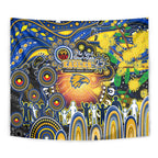 NAIDOC Week 2025 Eagles Football Tapestry Aboriginal Dot Painting