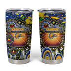 NAIDOC Week 2025 Eagles Football Tumbler Cup Aboriginal Dot Painting