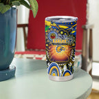 NAIDOC Week 2025 Eagles Football Tumbler Cup Aboriginal Dot Painting
