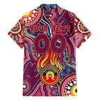 Personalised NAIDOC Week 2024 Brisbane Lions Hawaiian Shirt Australian Aboriginal Hand Painting