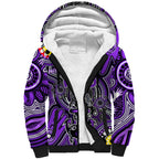 Personalised NAIDOC Week 2024 Fremantle Dockers Freo Sherpa Hoodie Australian Aboriginal Hand Painting