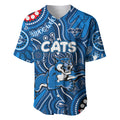Personalised NAIDOC Week 2024 Geelong Cats Baseball Jersey Australian Aboriginal Hand Painting