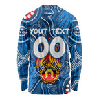 Personalised NAIDOC Week 2024 Geelong Cats Long Sleeve Shirt Australian Aboriginal Hand Painting