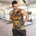 Personalised NAIDOC Week 2024 GWS Giants Men Tank Top Australian Aboriginal Hand Painting