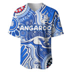Personalised NAIDOC Week 2024 Melbourne Demons Baseball Jersey Australian Aboriginal Hand Painting