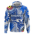 Personalised NAIDOC Week 2024 Melbourne Demons Hoodie Australian Aboriginal Hand Painting
