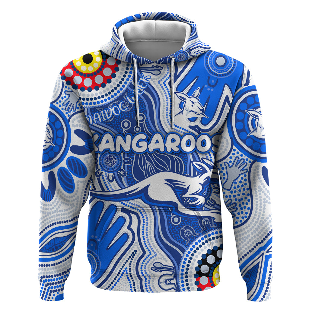 Personalised NAIDOC Week 2024 Melbourne Demons Hoodie Australian Aboriginal Hand Painting