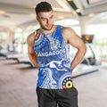 Personalised NAIDOC Week 2024 Melbourne Demons Men Tank Top Australian Aboriginal Hand Painting