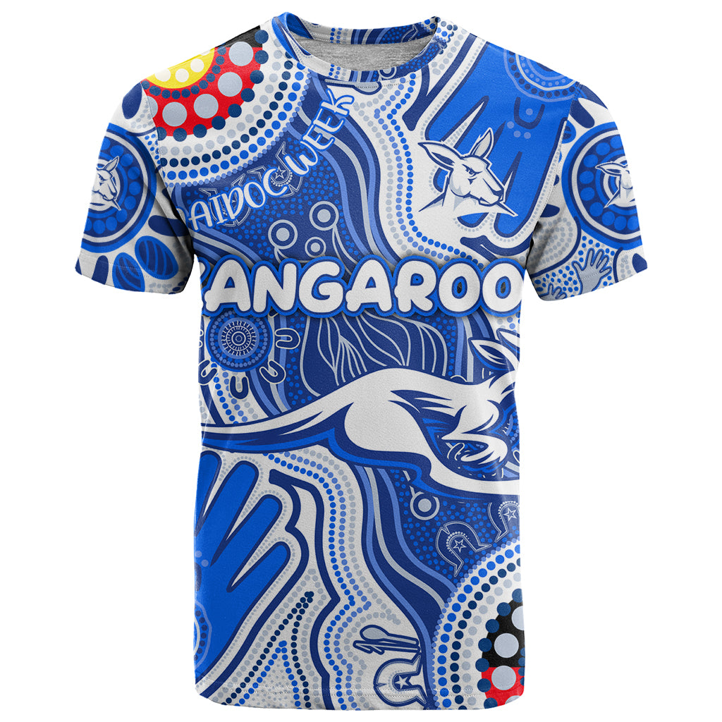 Personalised NAIDOC Week 2024 Melbourne Demons T Shirt Australian Aboriginal Hand Painting