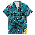 Personalised NAIDOC Week 2024 Port Adelaide Power Hawaiian Shirt Australian Aboriginal Hand Painting