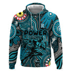 Personalised NAIDOC Week 2024 Port Adelaide Power Hoodie Australian Aboriginal Hand Painting