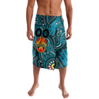 Personalised NAIDOC Week 2024 Port Adelaide Power Lavalava Australian Aboriginal Hand Painting