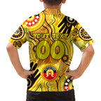 Personalised NAIDOC Week 2024 Richmond Tiger Hawaiian Shirt Australian Aboriginal Hand Painting
