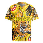 Personalised NAIDOC Week 2024 Richmond Tiger Rugby Jersey Australian Aboriginal Hand Painting