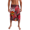 Personalised NAIDOC Week 2024 St Kilda Saints Lavalava Australian Aboriginal Hand Painting