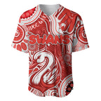 Personalised NAIDOC Week 2024 Sydney Swans Baseball Jersey Australian Aboriginal Hand Painting