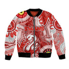 Personalised NAIDOC Week 2024 Sydney Swans Bomber Jacket Australian Aboriginal Hand Painting