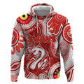 Personalised NAIDOC Week 2024 Sydney Swans Hoodie Australian Aboriginal Hand Painting