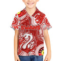 Personalised NAIDOC Week 2024 Sydney Swans Kid Hawaiian Shirt Australian Aboriginal Hand Painting