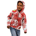 Personalised NAIDOC Week 2024 Sydney Swans Kid Hoodie Australian Aboriginal Hand Painting