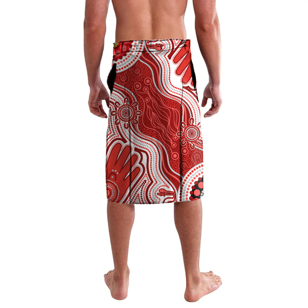 Personalised NAIDOC Week 2024 Sydney Swans Lavalava Australian Aboriginal Hand Painting
