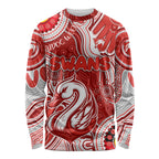 Personalised NAIDOC Week 2024 Sydney Swans Long Sleeve Shirt Australian Aboriginal Hand Painting
