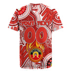 Personalised NAIDOC Week 2024 Sydney Swans Rugby Jersey Australian Aboriginal Hand Painting