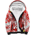 Personalised NAIDOC Week 2024 Sydney Swans Sherpa Hoodie Australian Aboriginal Hand Painting