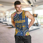 Personalised NAIDOC Week 2024 West Coast Eagles Men Tank Top Australian Aboriginal Hand Painting