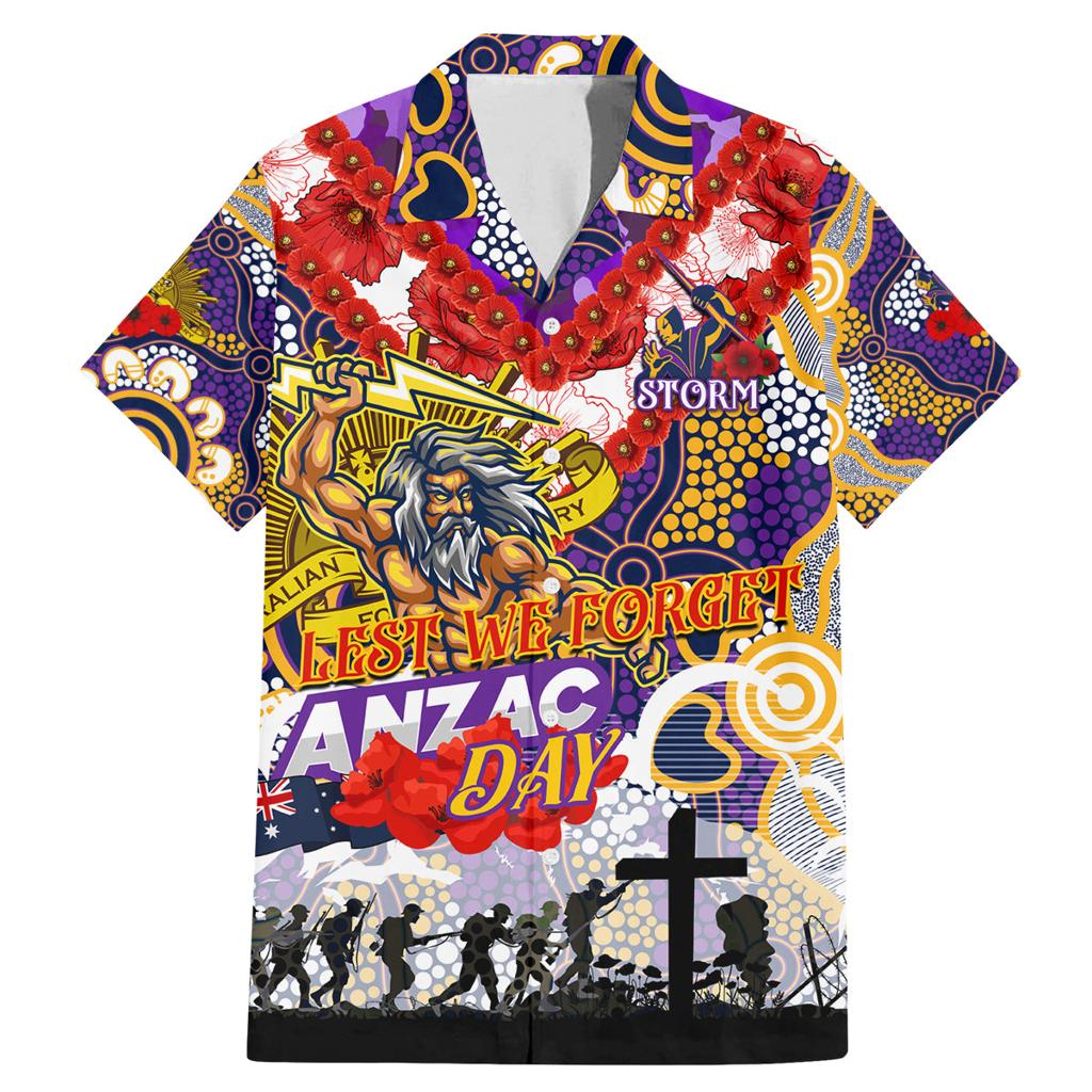 Personalised Storm ANZAC Day Family Matching Mermaid Dress and Hawaiian Shirt Aboriginal Rising Sun
