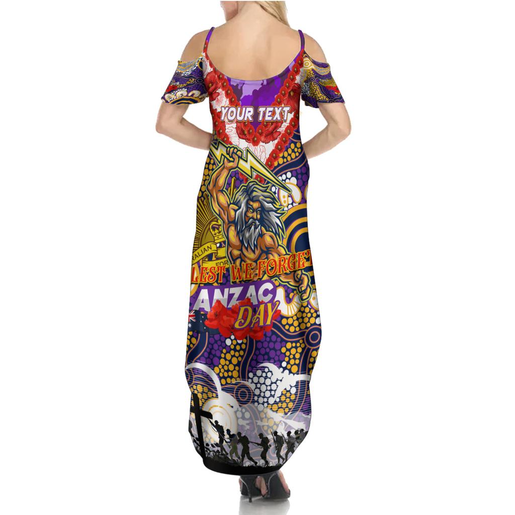 Personalised Storm ANZAC Day Family Matching Summer Maxi Dress and Hawaiian Shirt Aboriginal Rising Sun