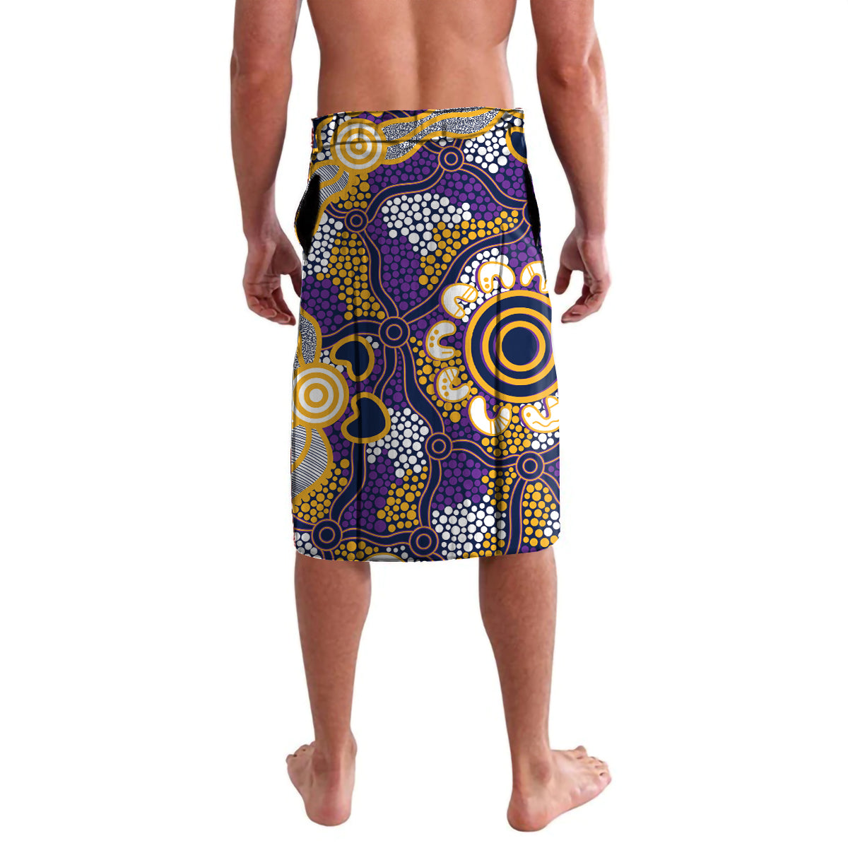 Personalised Storm ANZAC Day Lavalava Aboriginal Rising Sun