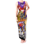 Personalised Storm ANZAC Day Tank Maxi Dress Aboriginal Rising Sun