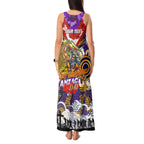 Personalised Storm ANZAC Day Tank Maxi Dress Aboriginal Rising Sun