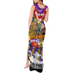 Personalised Storm ANZAC Day Tank Maxi Dress Aboriginal Rising Sun