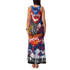 Personalised Knights ANZAC Day Family Matching Tank Maxi Dress and Hawaiian Shirt Aboriginal Rising Sun