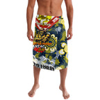 Personalised Cowboys ANZAC Day Lavalava Aboriginal Rising Sun