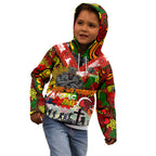 Personalised Panthers ANZAC Day Kid Hoodie Aboriginal Rising Sun