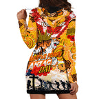 Personalised Tigers ANZAC Day Hoodie Dress Aboriginal Rising Sun