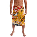 Personalised Tigers ANZAC Day Lavalava Aboriginal Rising Sun