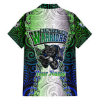 personalised-new-zealand-warriors-hawaiian-shirt-maori-silver-fern-green