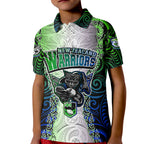 personalised-new-zealand-warriors-kid-polo-shirt-maori-silver-fern-green