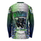 personalised-new-zealand-warriors-long-sleeve-shirt-maori-silver-fern-green